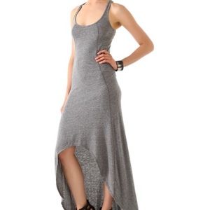 Grey High Low Tank Dress